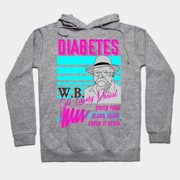 Diabetes Hoodie by StevenBaucom